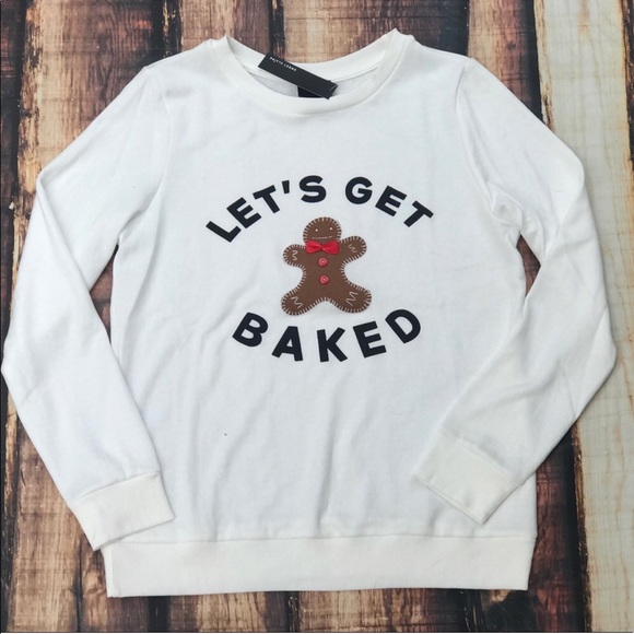 Tops - << Funny Gingerbread Man Christmas Sweater >>